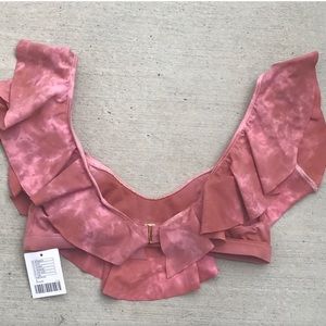 Blue Life Swim Flutter bikini top